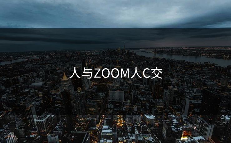 人与ZOOM人C交